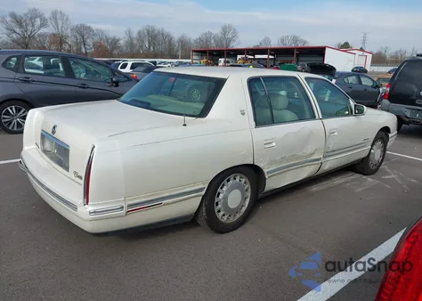 1998 Cadillac Deville Standard z USA, uszkodzony, nr VIN 1G6KD54Y5WU743266